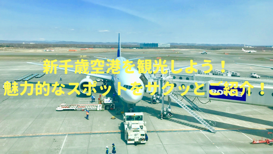 新千歳空港を観光しよう 魅力的なスポットをサクッとご紹介 九州男児のぶらり旅