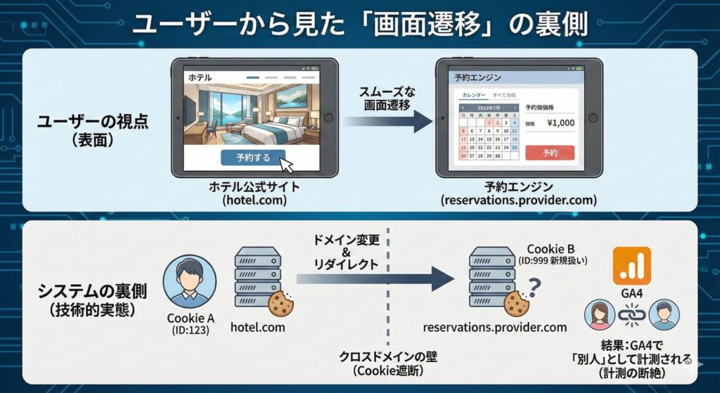 ユーザーから見た「画面遷移」の裏側