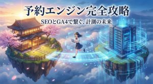 【図解】予約エンジンとは?ホテルSEOで陥る「計測の壁」とGA4クロスドメイン完全攻略