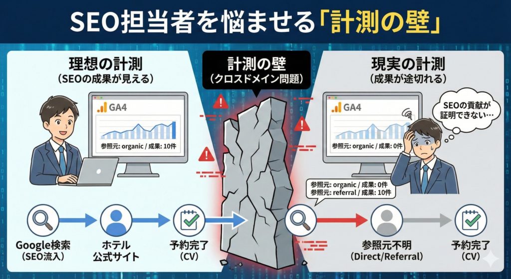 SEO担当者を悩ませる「計測の壁」